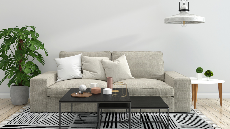 Decoração de sala qual a importância do sofá